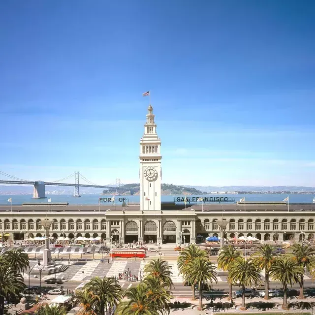 Extérieur du Ferry Building de San Francisco 